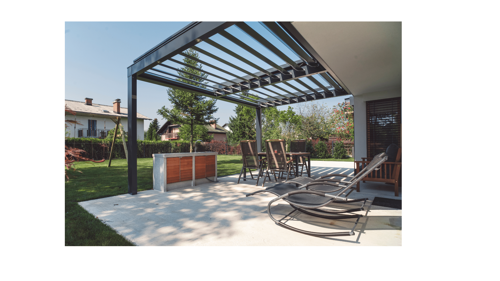 Poser une pergola en Alu, bois, PVC